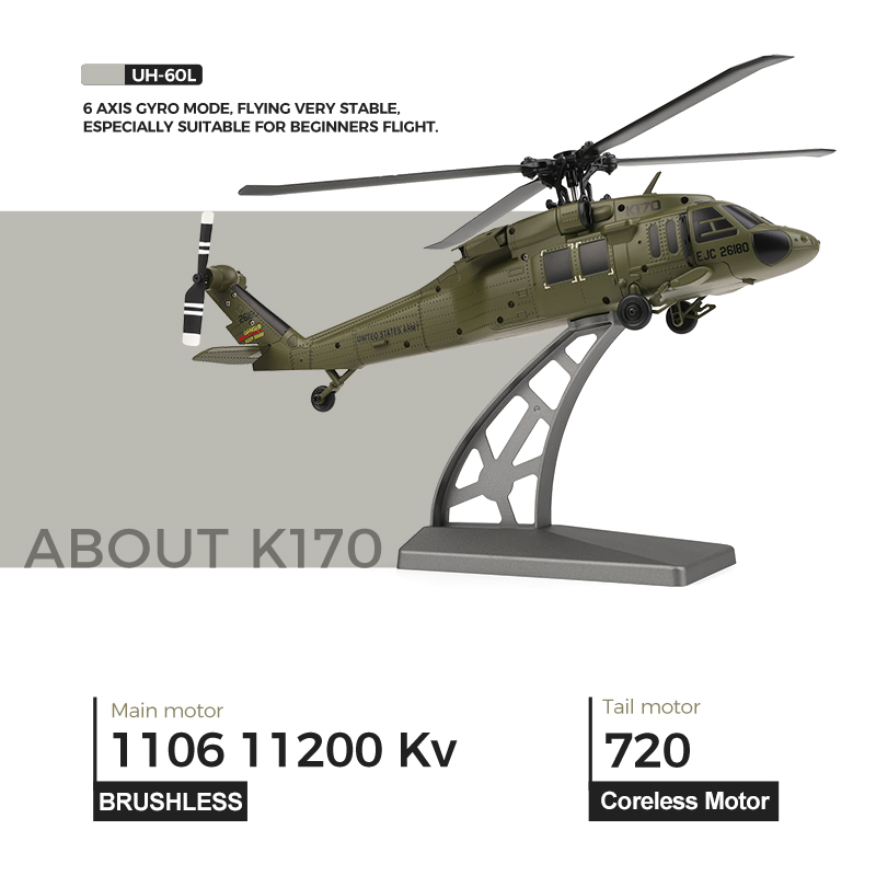 UH-60L Brushless RC Helicopter - Rc Helicopter Gyro review and price
