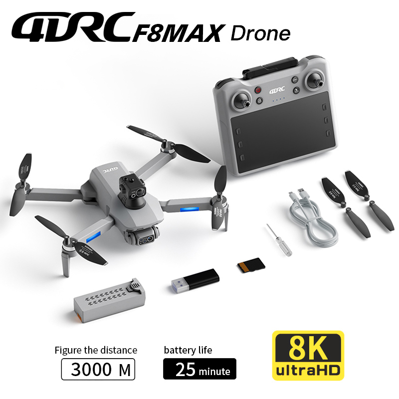 F8 MAX GPS Drone Professional  - Rc Helicopter Case review and price