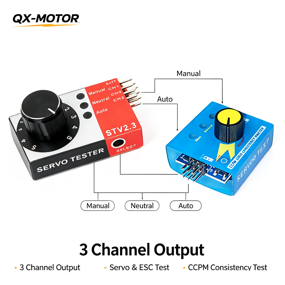 RC Servo Tester 3 Channel CCPM - Rc Helicopter Servo review and price